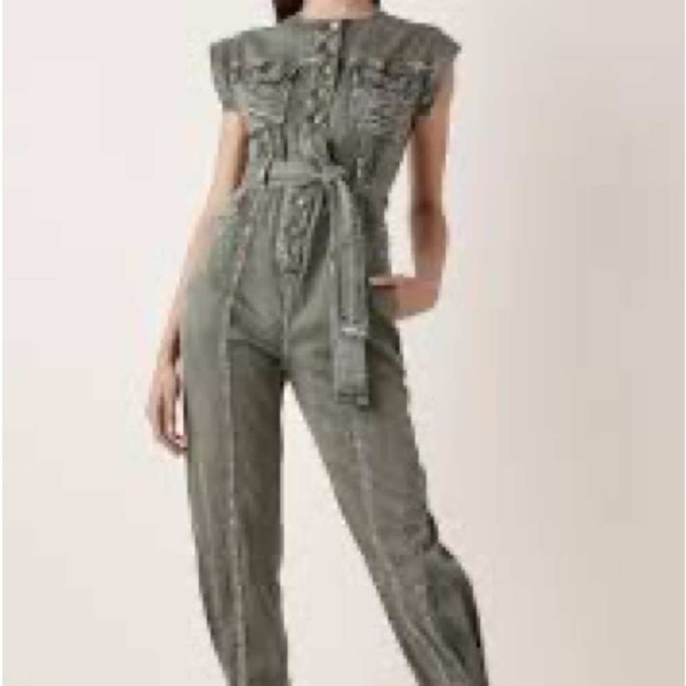 Ulla Johnson Olive Utility Jumpsuit
